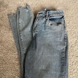 Abercrombie & Fitch High Rise Super Skinny Ankle Jeans
